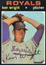 1971 Topps Baseball Cards      504     Ken Wright RC